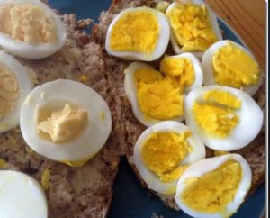 Silkie Eggs much brighter yolks than other eggs.